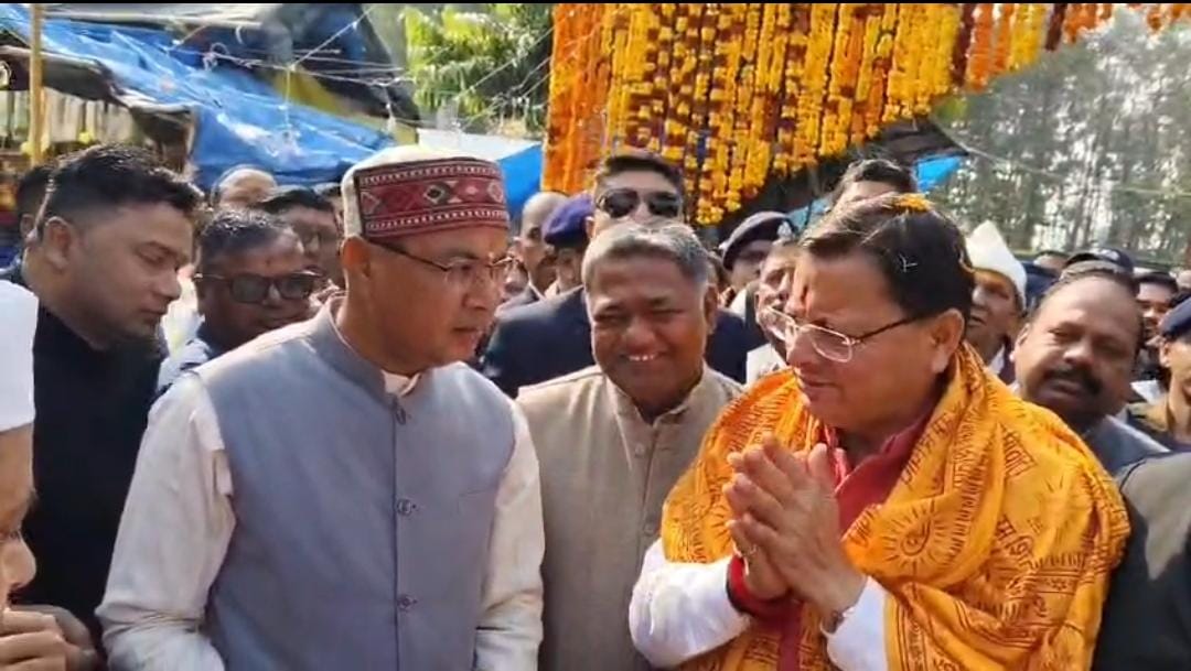 मुख्यमंत्री पुष्कर सिंह धामी