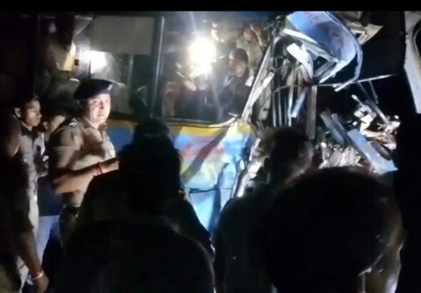 हरिद्वार-नजीबाबाद हाईवे हादसा