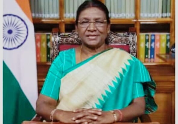 राष्ट्रपति द्रौपदी मुर्मू
