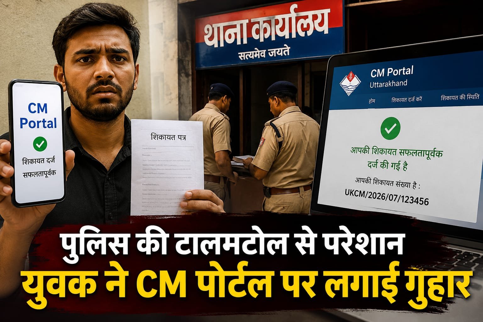 CM पोर्टल पर गुहार