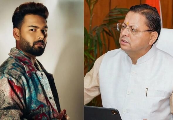 Rishabh Pant CM Dhami