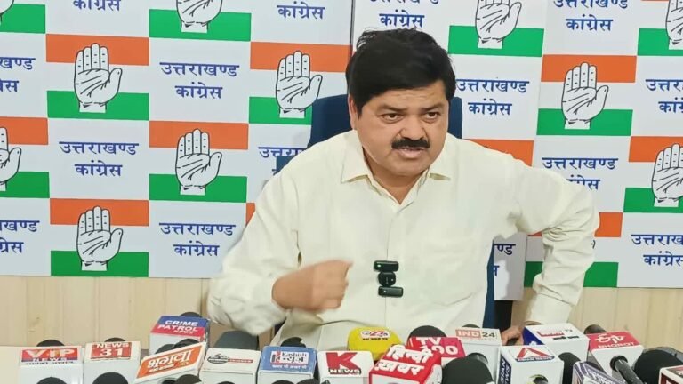 कांग्रेस प्रदेश अध्यक्ष गणेश गोदियाल