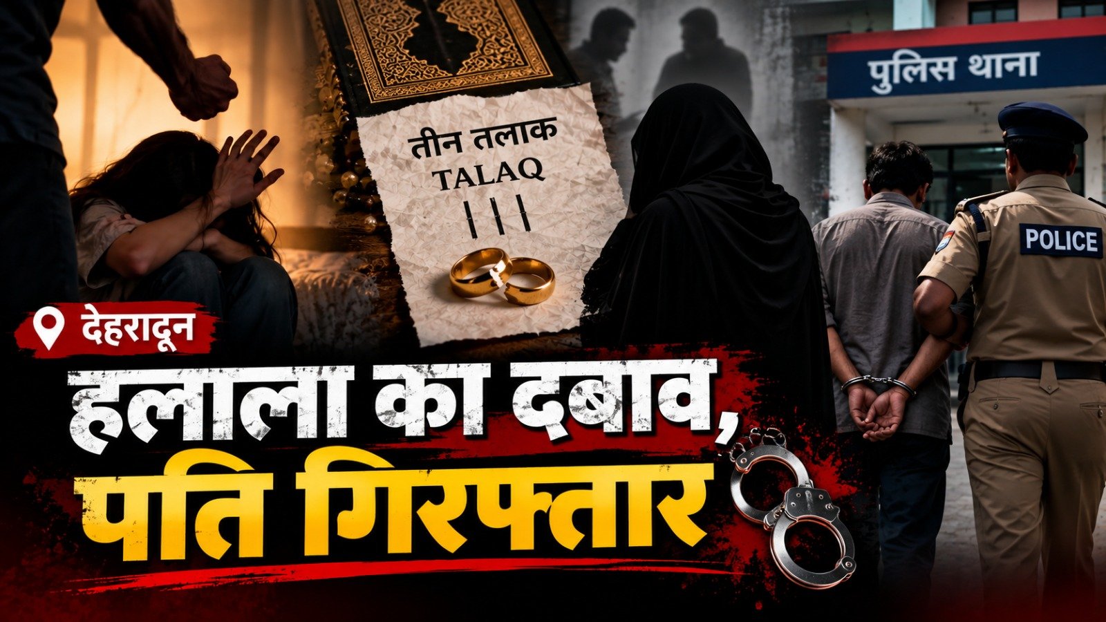 आरोपी पति गिरफ्तार