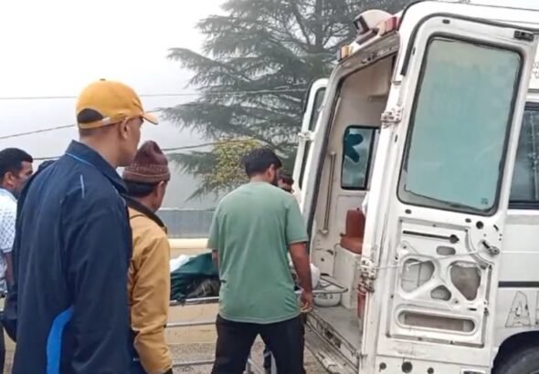 घायल महिला हायर सेंटर रेफर