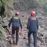पहाड़ी से गिरे पत्थर