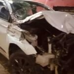 रुड़की में बेकाबू कार